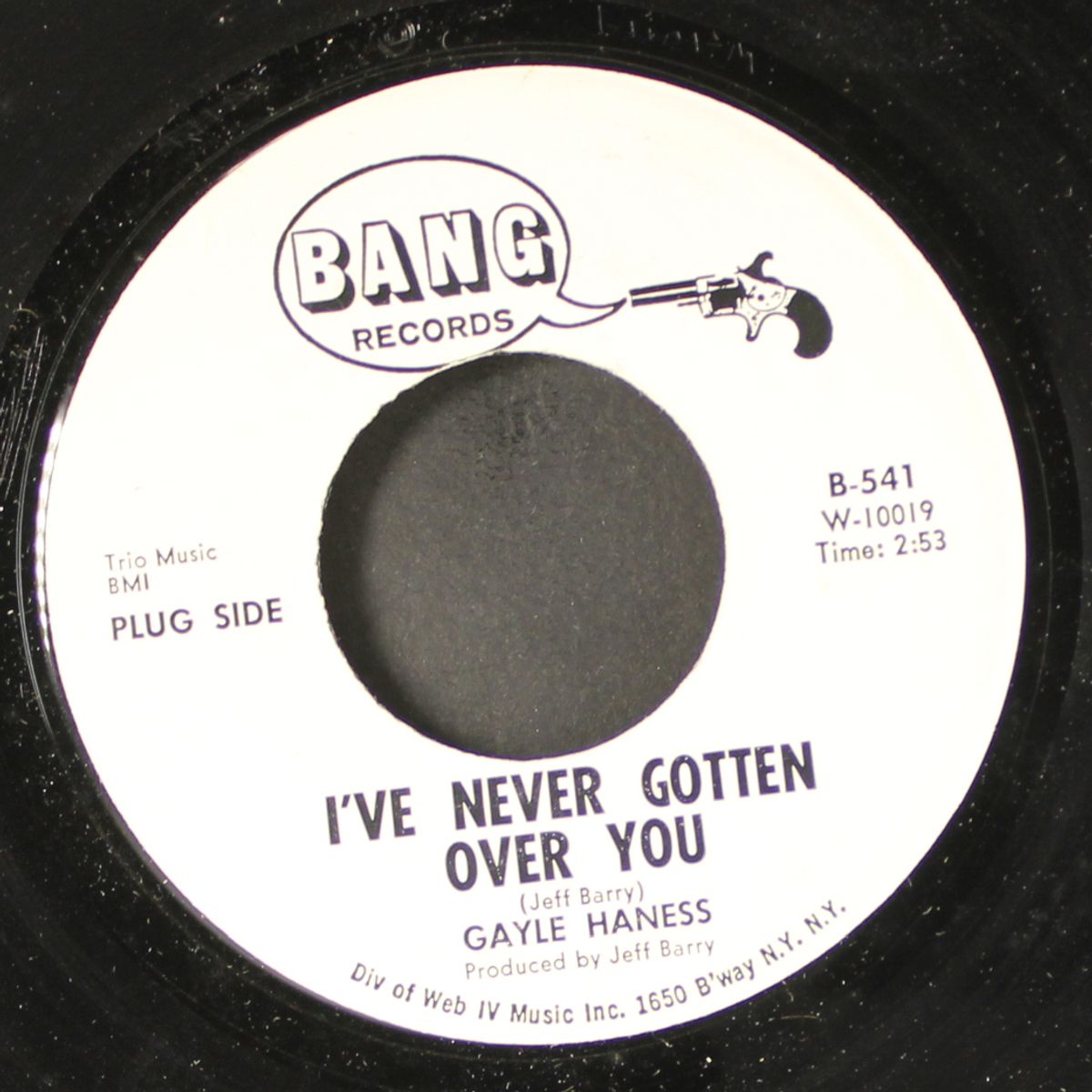 i've never gotten over you / love love and affection by GAYLE HANESS