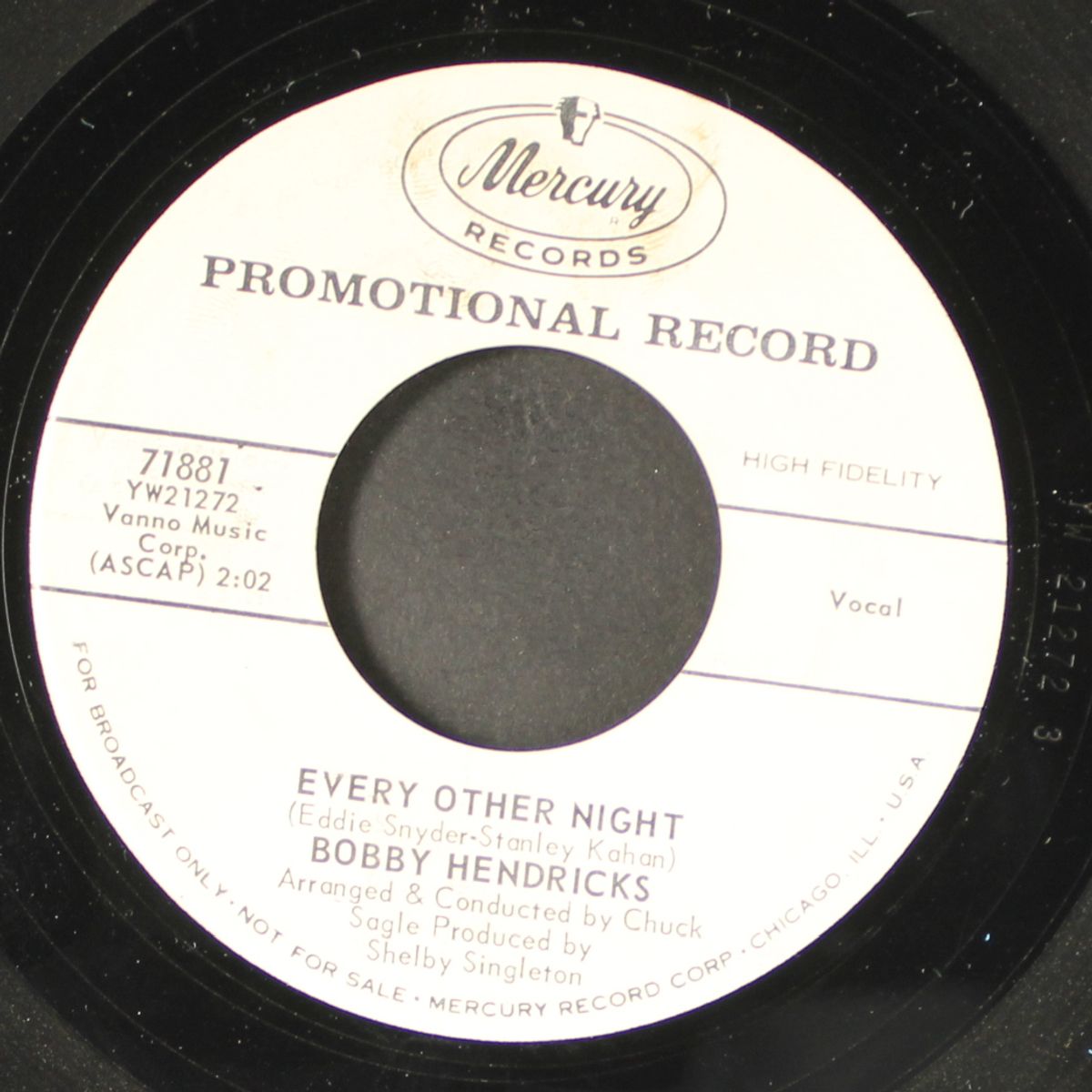 i'm coming home / every other night by BOBBY HENDRICKS