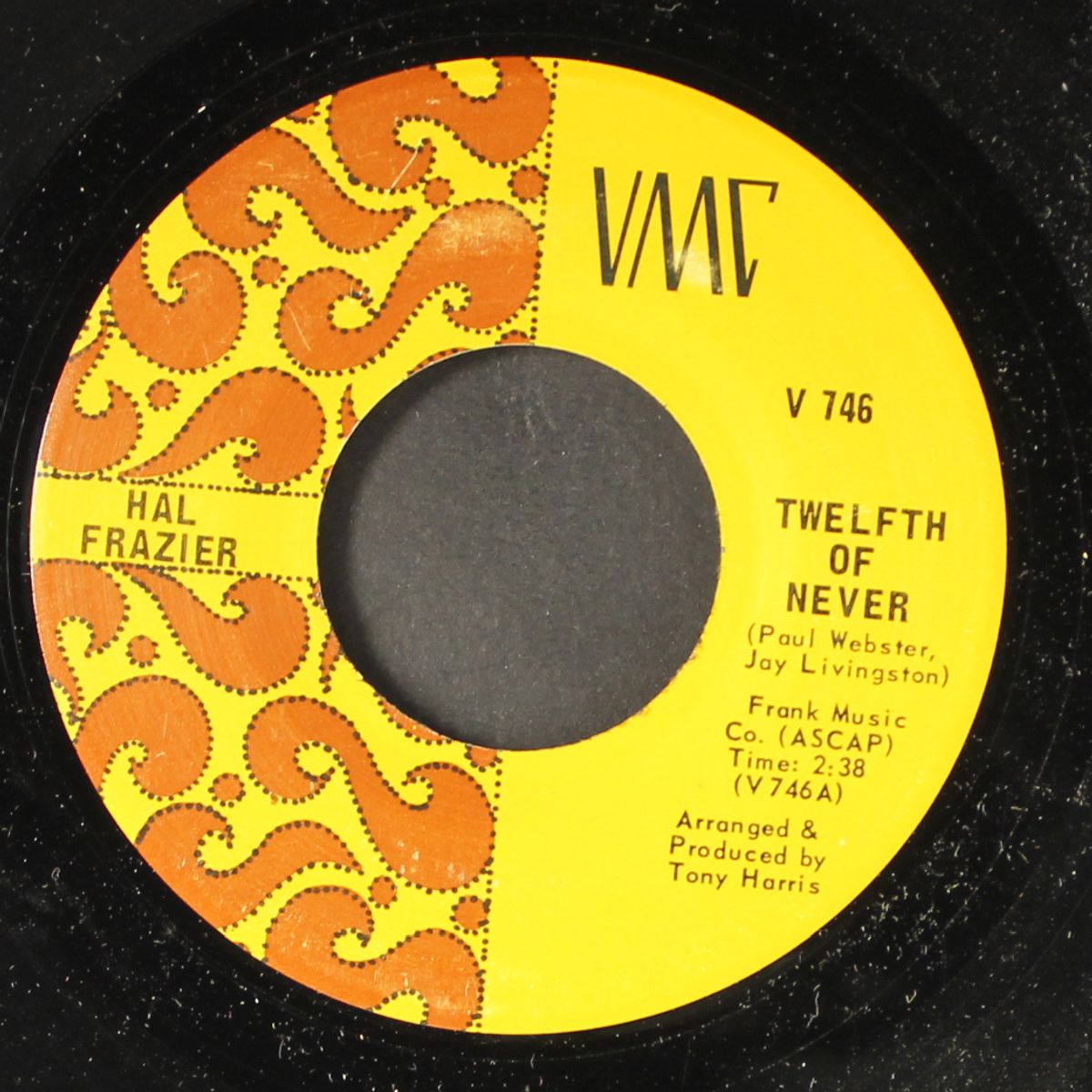 twelfth of never / i will take you there by HAL FRAZIER