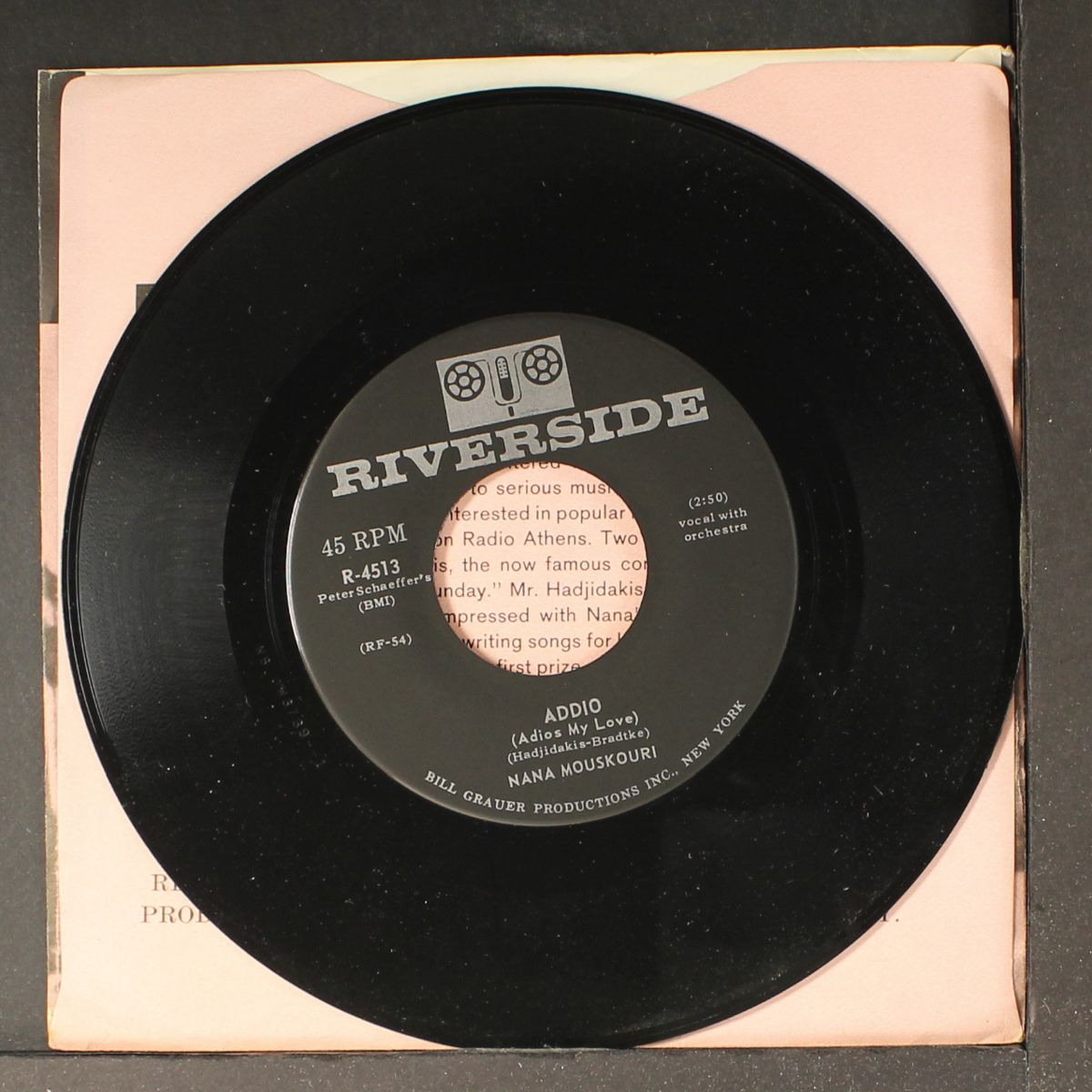 white rose of athens / addio by NANA MOUSKOURI