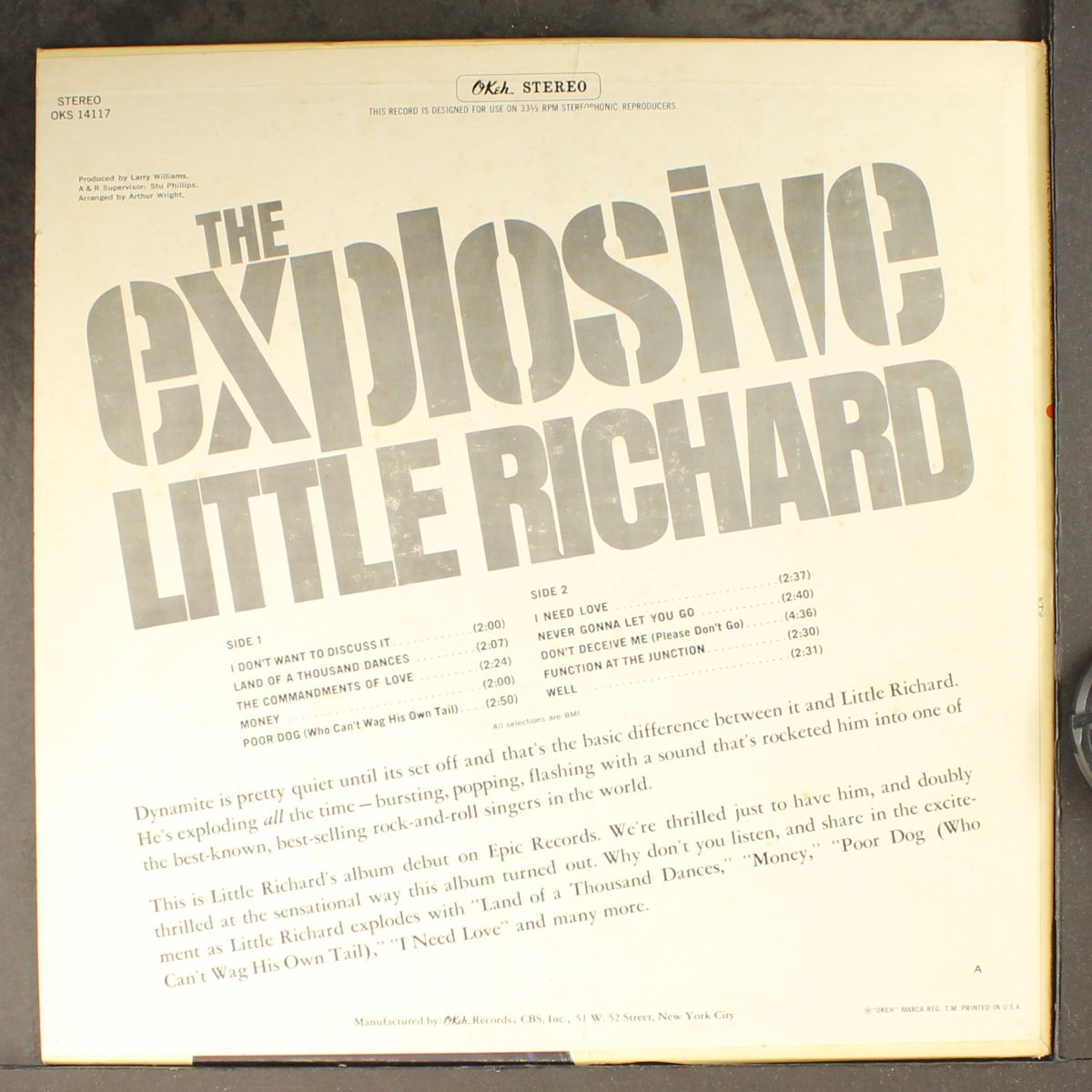 the explosive by LITTLE RICHARD