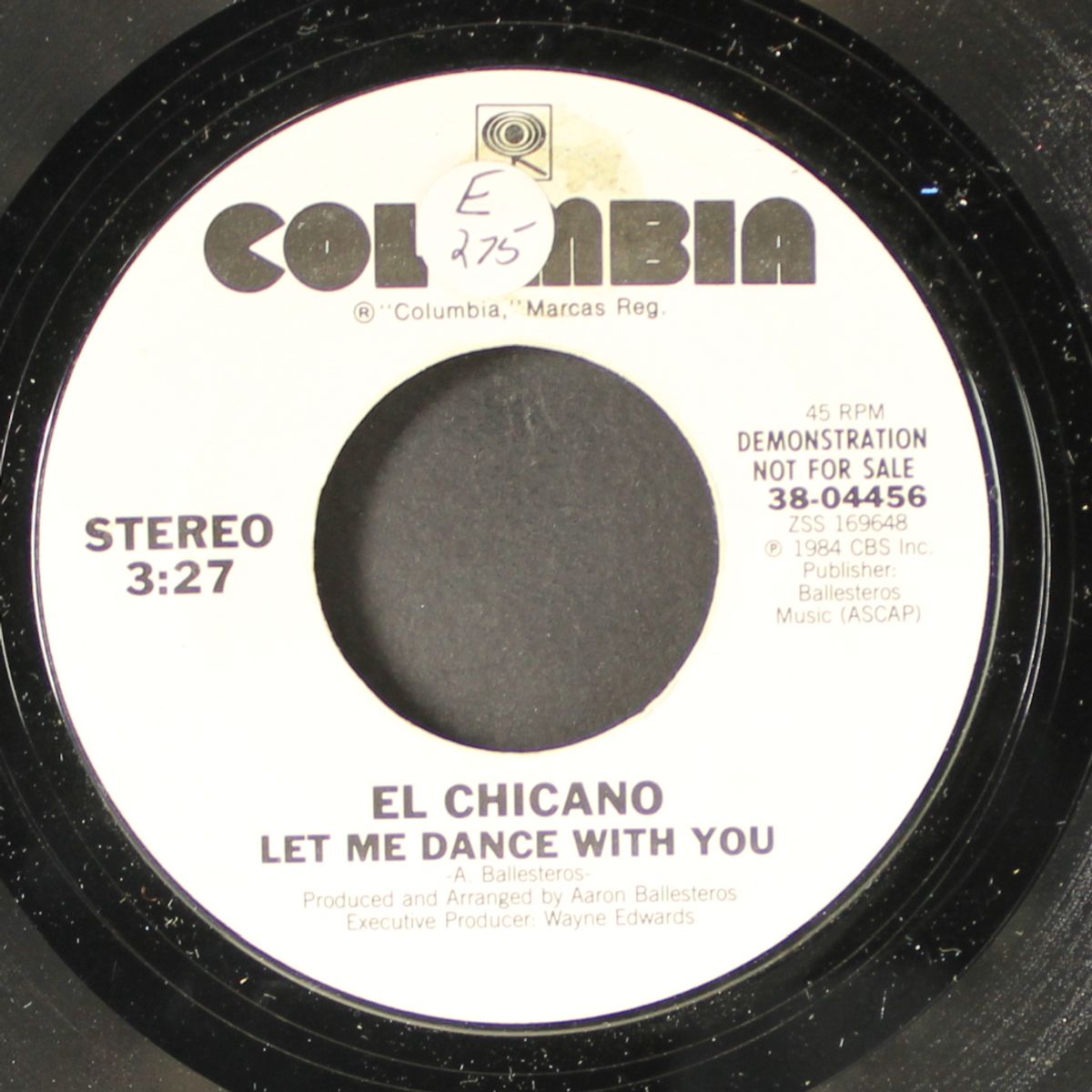 let me dance with you / same by EL CHICANO