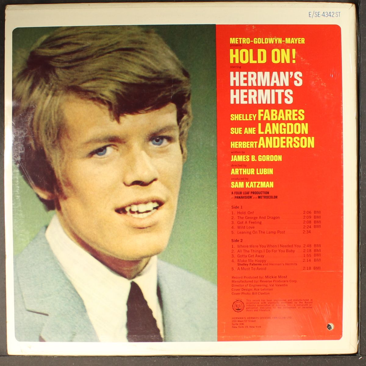 hold on! (soundtrack) by HERMAN'S HERMITS