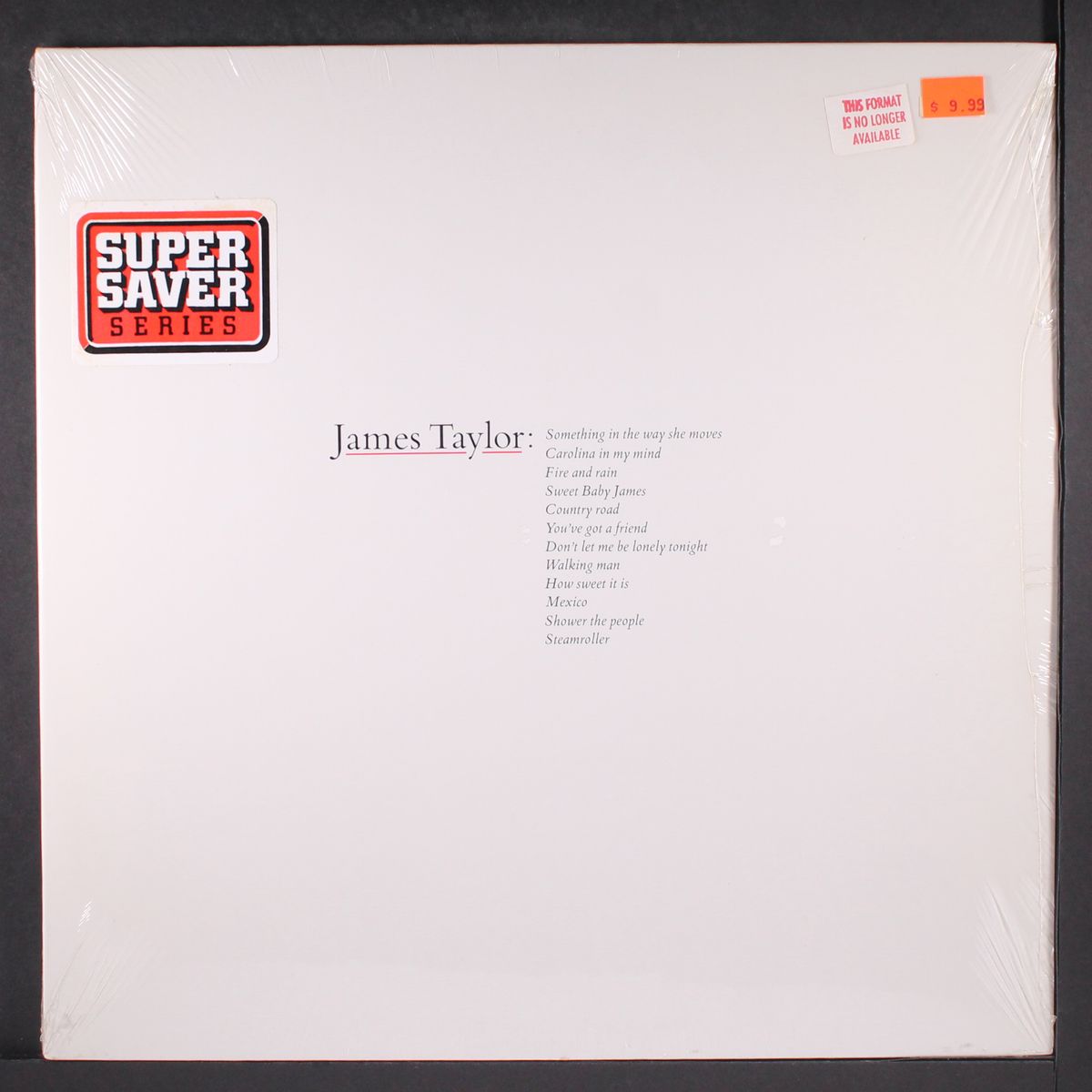 greatest hits by JAMES TAYLOR