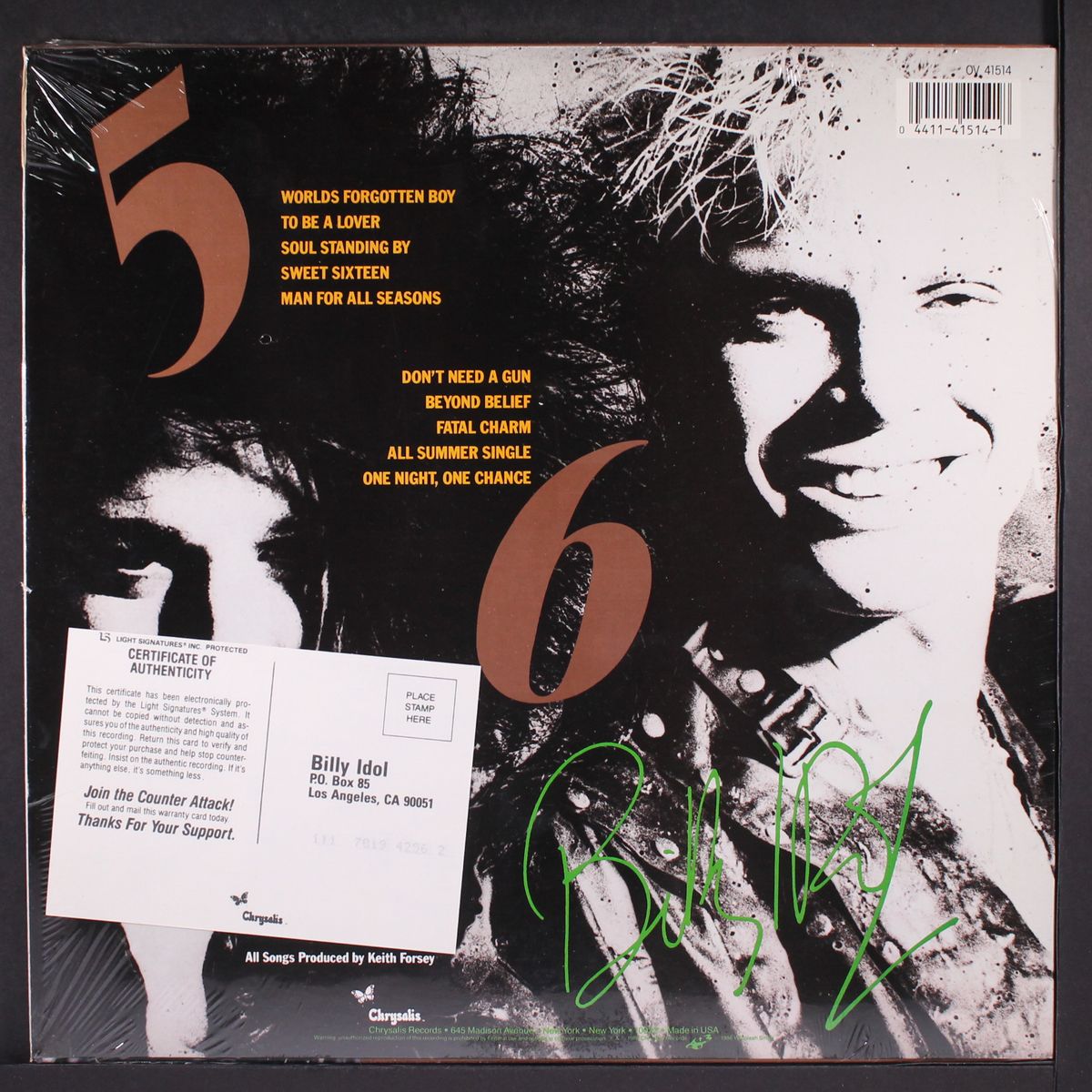 whiplash smile by BILLY IDOL
