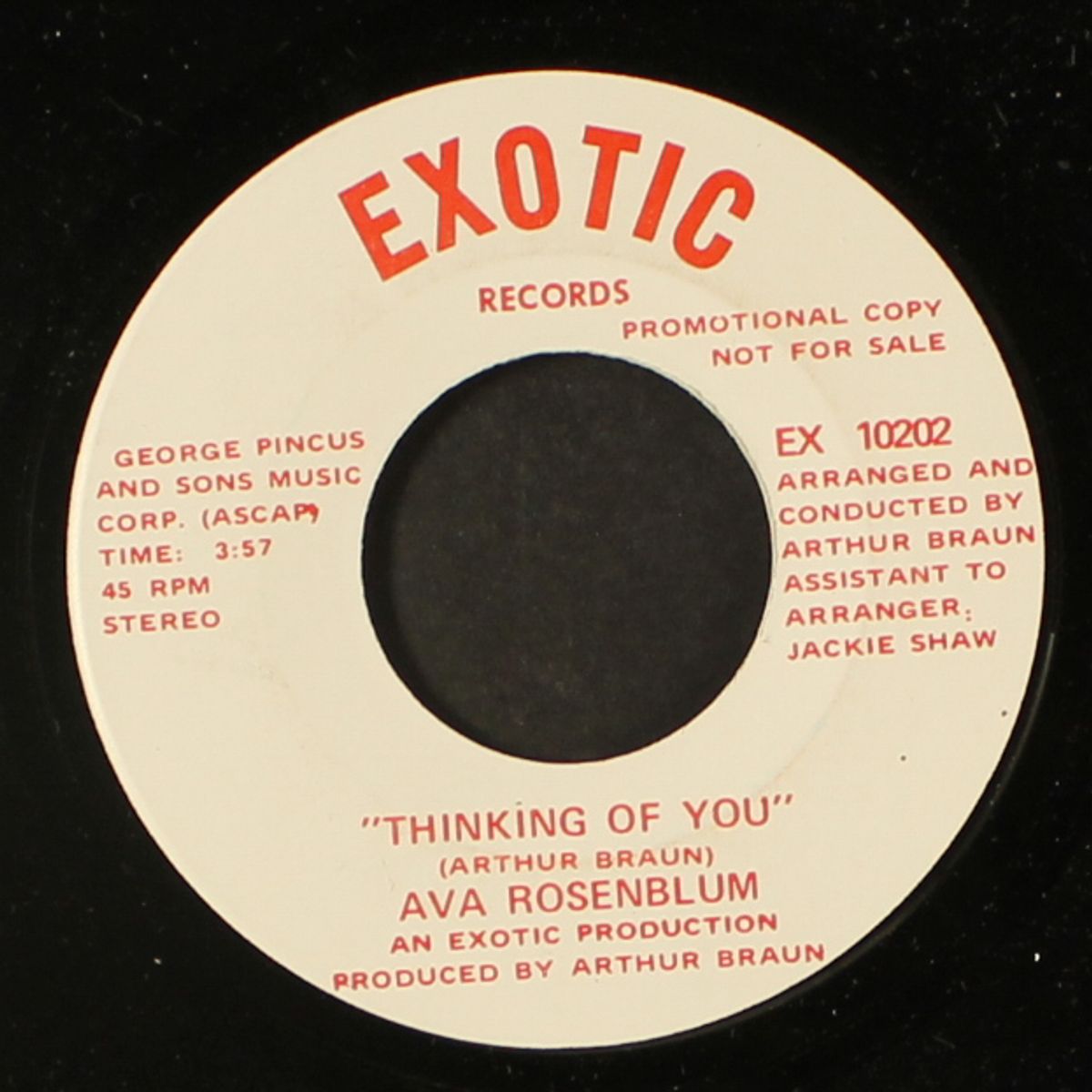 thinking of you by AVA ROSENBLUM