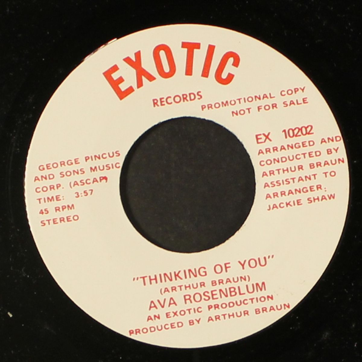 thinking of you by AVA ROSENBLUM