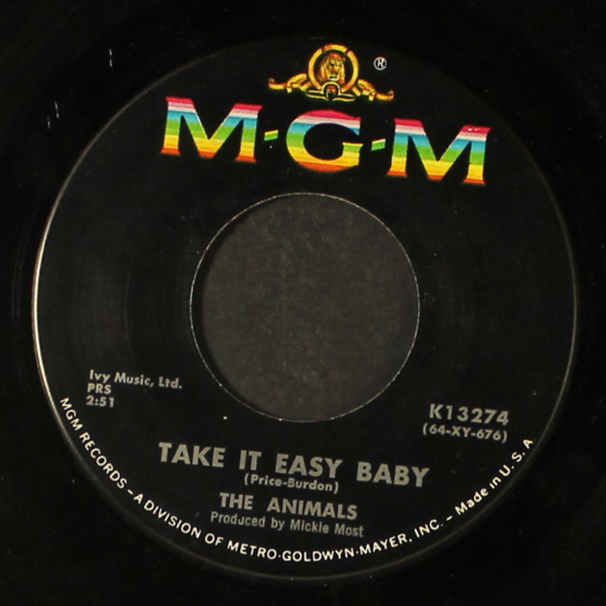 i'm crying / take it easy baby by ANIMALS