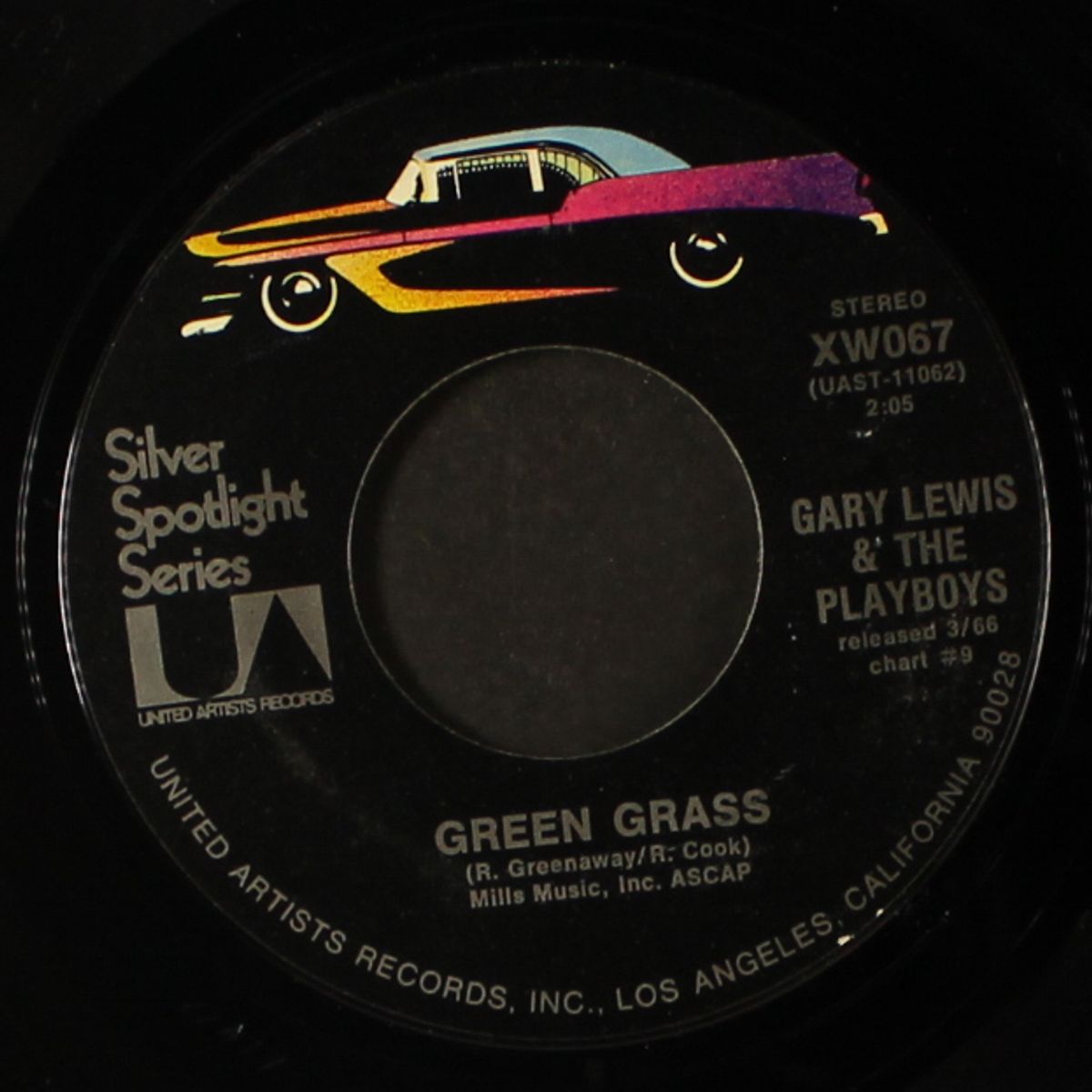 she's just my style / green grass by GARY LEWIS & PLAYBOYS