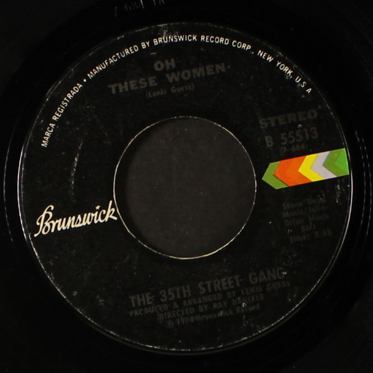oh these women / come on go with me by 35TH STREET GANG