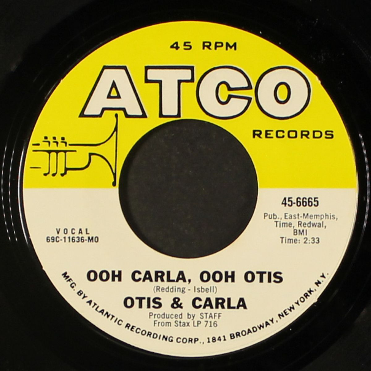 when something is wrong with my baby / ooh carla, ooh otis by OTIS & CARLA