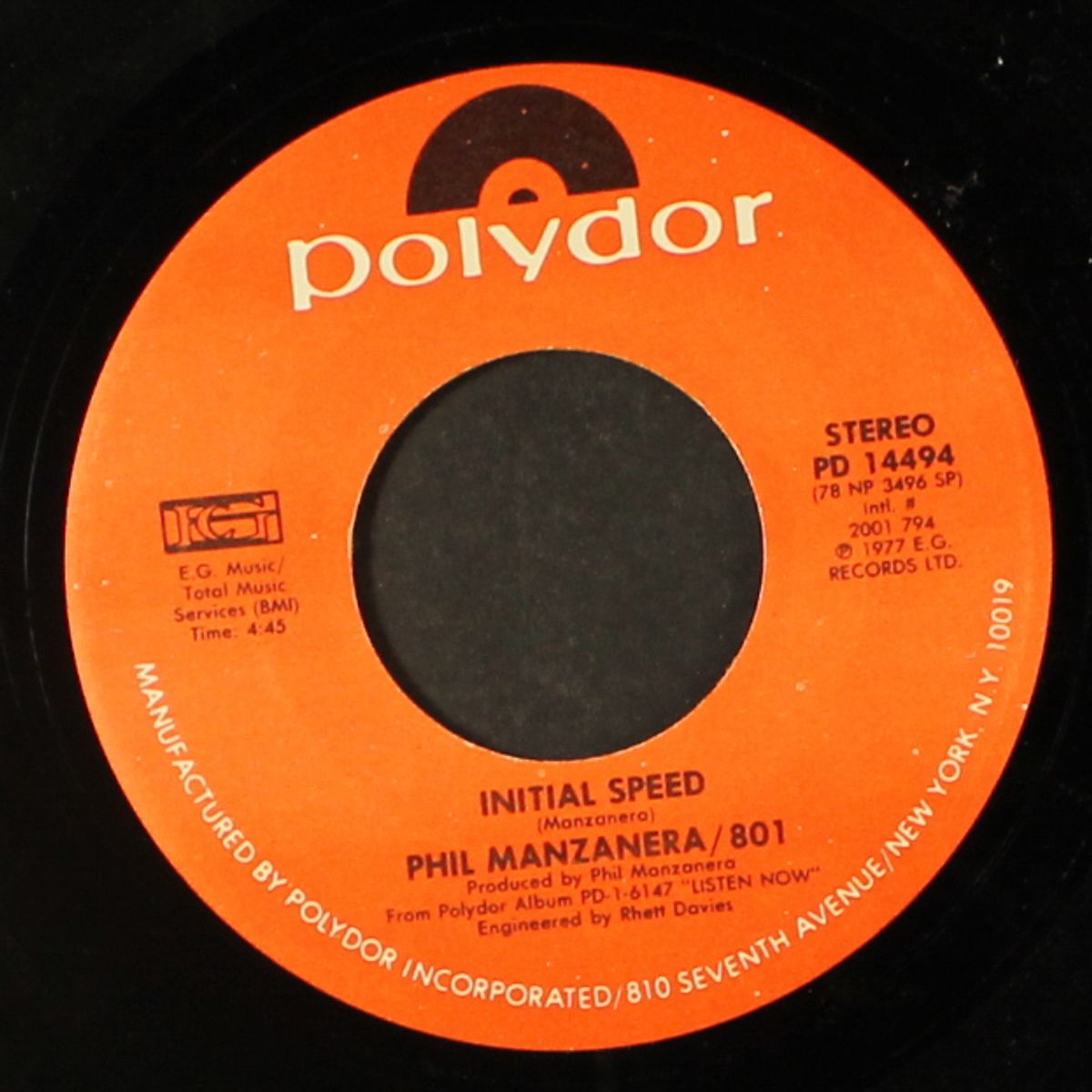 flight 19 by PHIL MANZANERA / 801