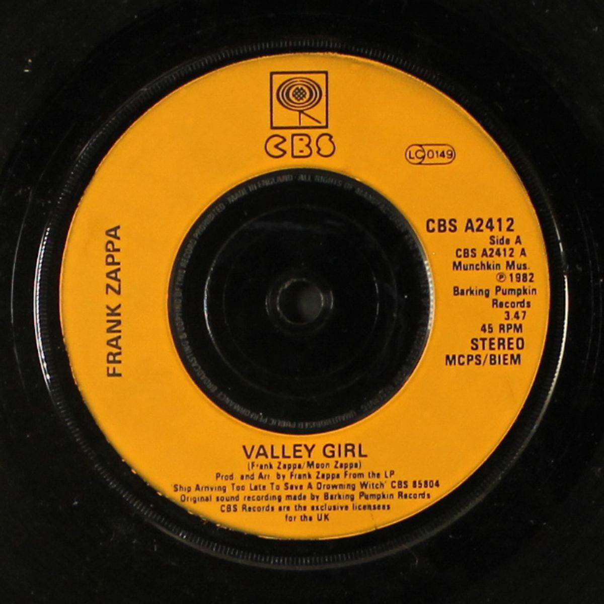 valley girl / teenage prostitute by FRANK & MOON ZAPPA