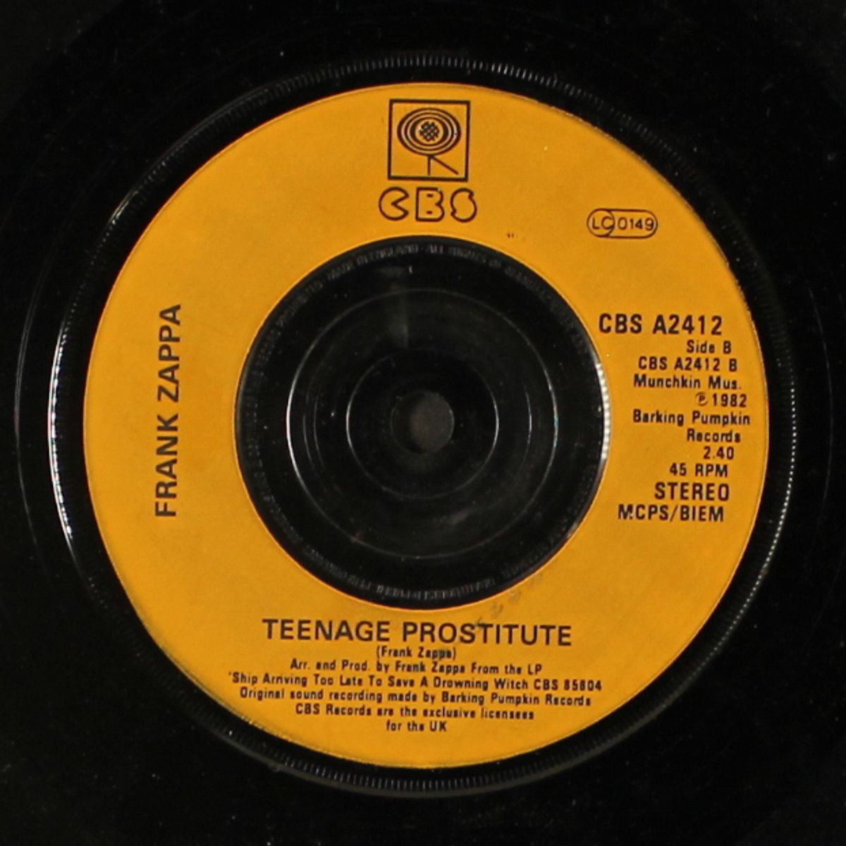 valley girl / teenage prostitute by FRANK & MOON ZAPPA