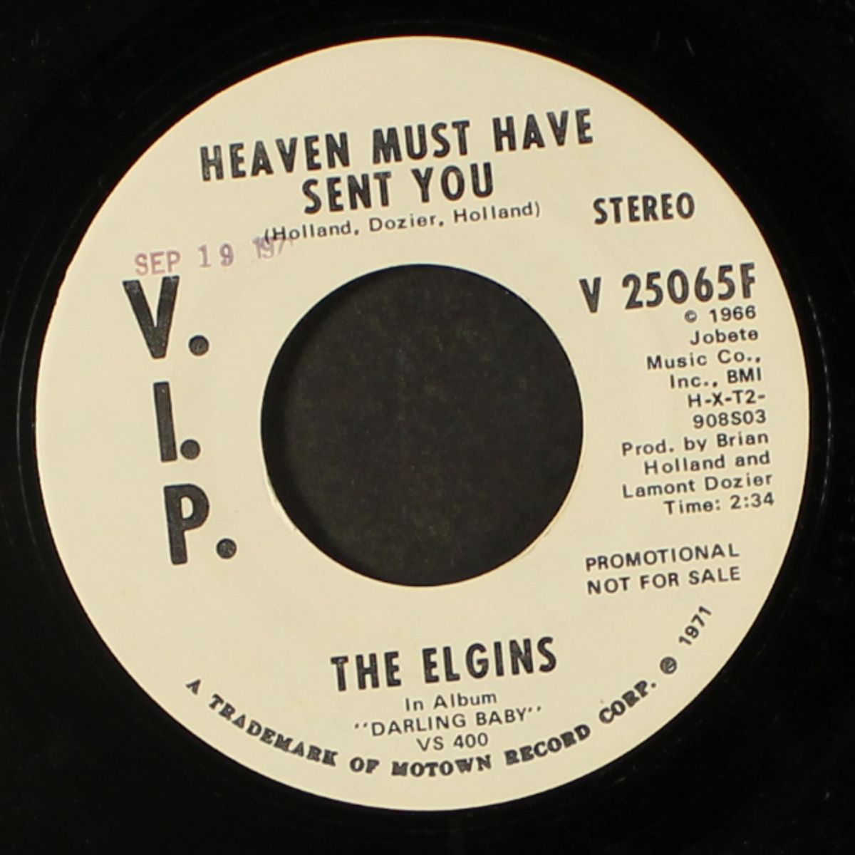 heaven must have sent you by ELGINS