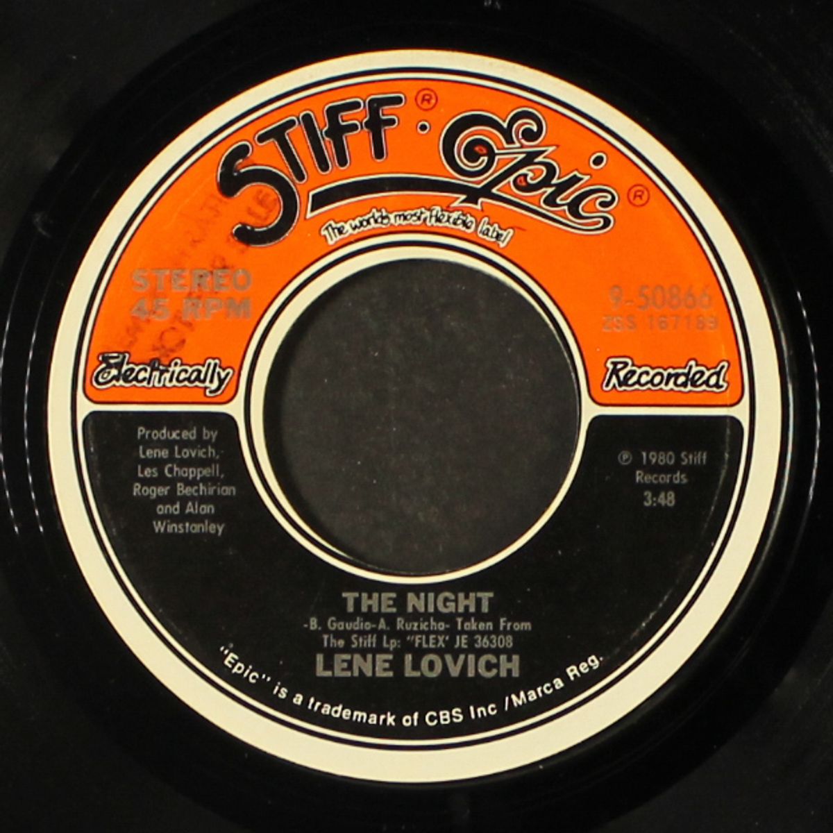 the night / monkey talk by LENE LOVICH