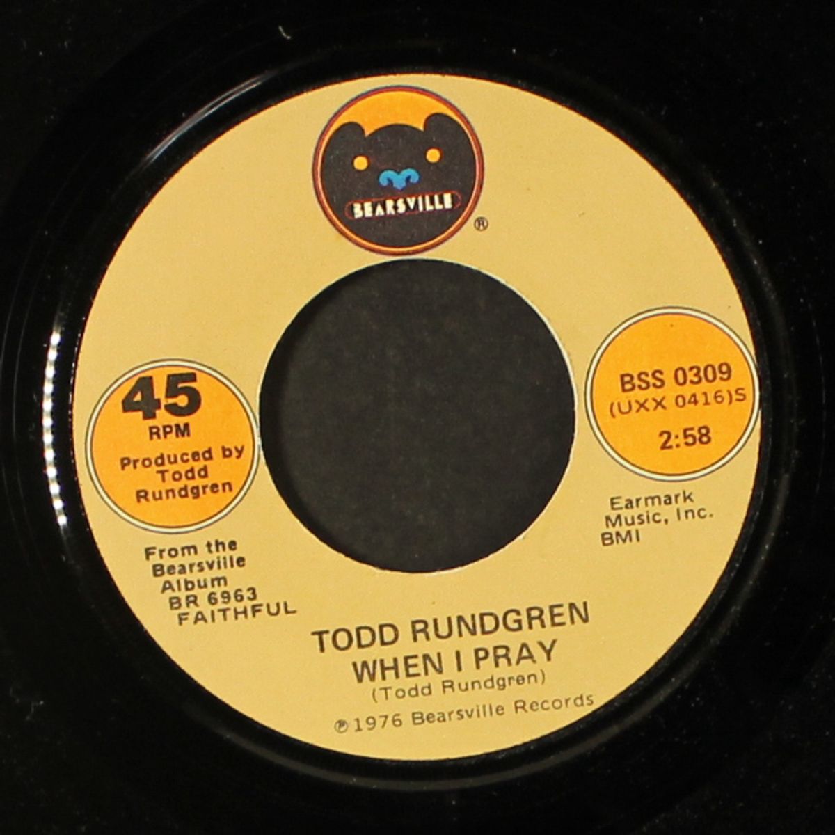 good vibrations / when i pray by TODD RUNDGREN