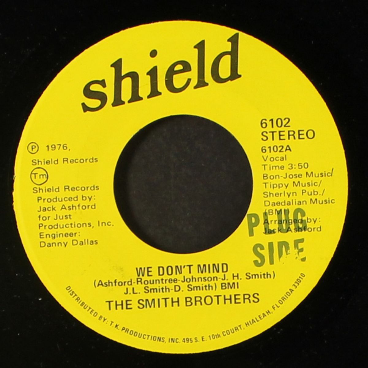 let me take care of your heart / we don't mind by SMITH BROTHERS
