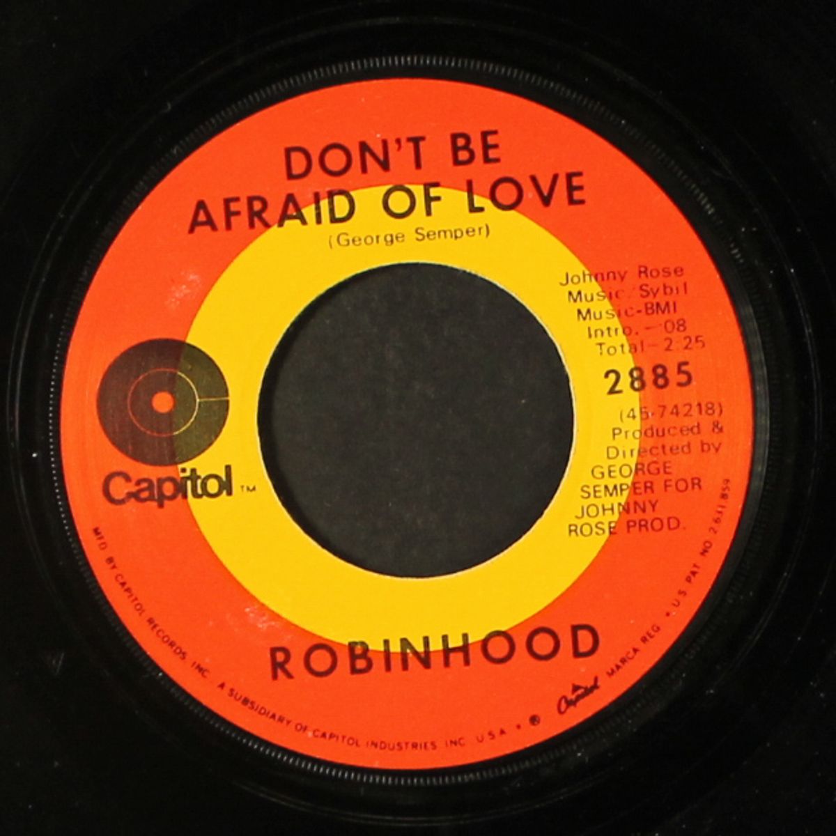 don't be afraid of love / let's live and let live by ROBINHOOD