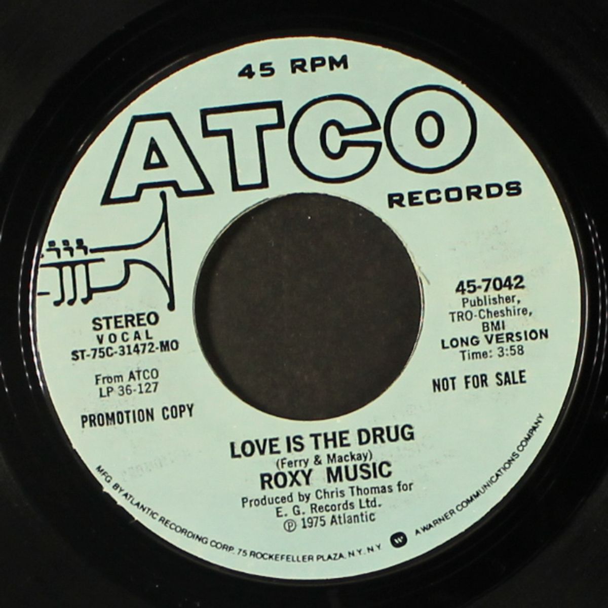 love is the drug / short by ROXY MUSIC