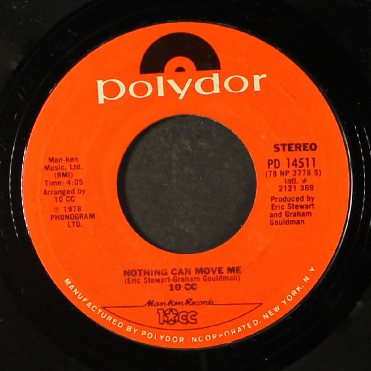 dreadlock holiday / nothing can move me by 10 CC