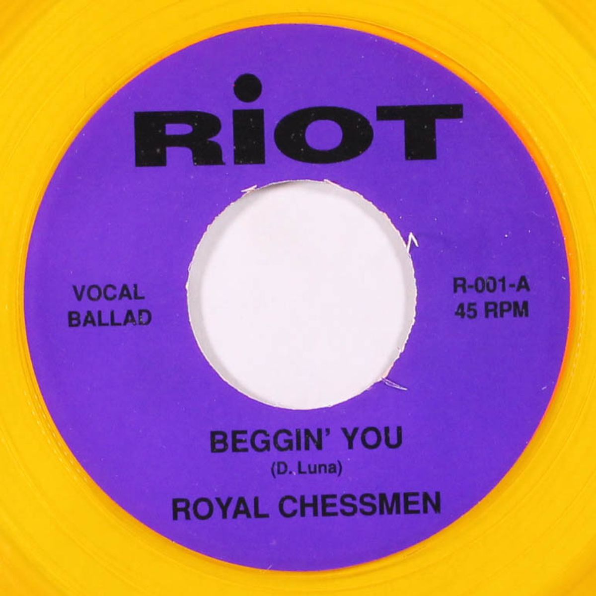 beggin' you / this thing called love by ROYAL CHESSMEN / RICHARD & JERRY