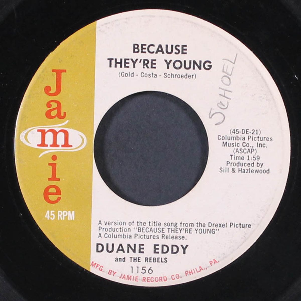 because they're young by DUANE EDDY