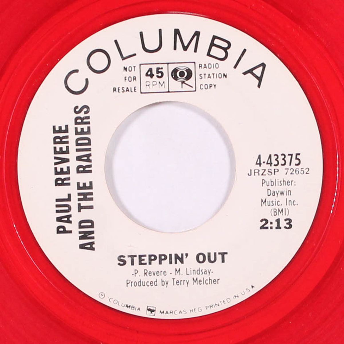 steppin' out / same by PAUL REVERE & RAIDERS
