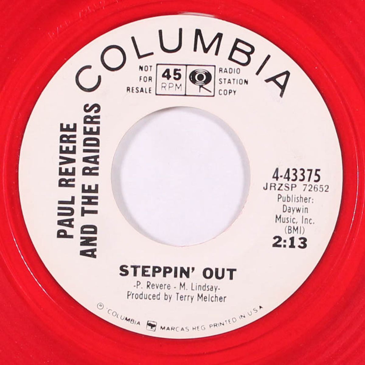 steppin' out / same by PAUL REVERE & RAIDERS