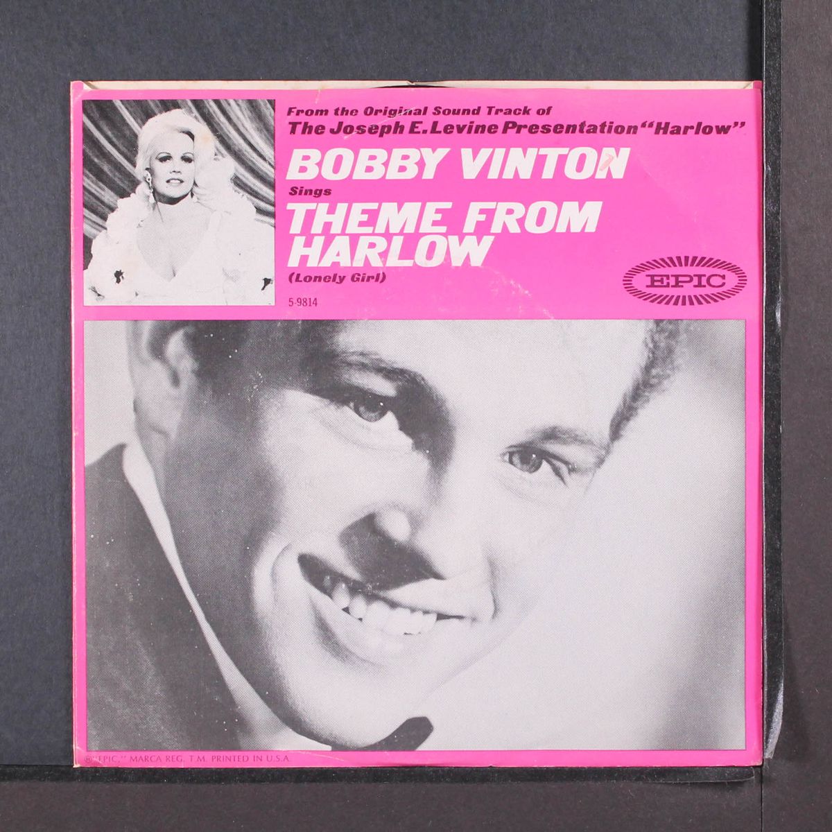 theme from harlow by BOBBY VINTON