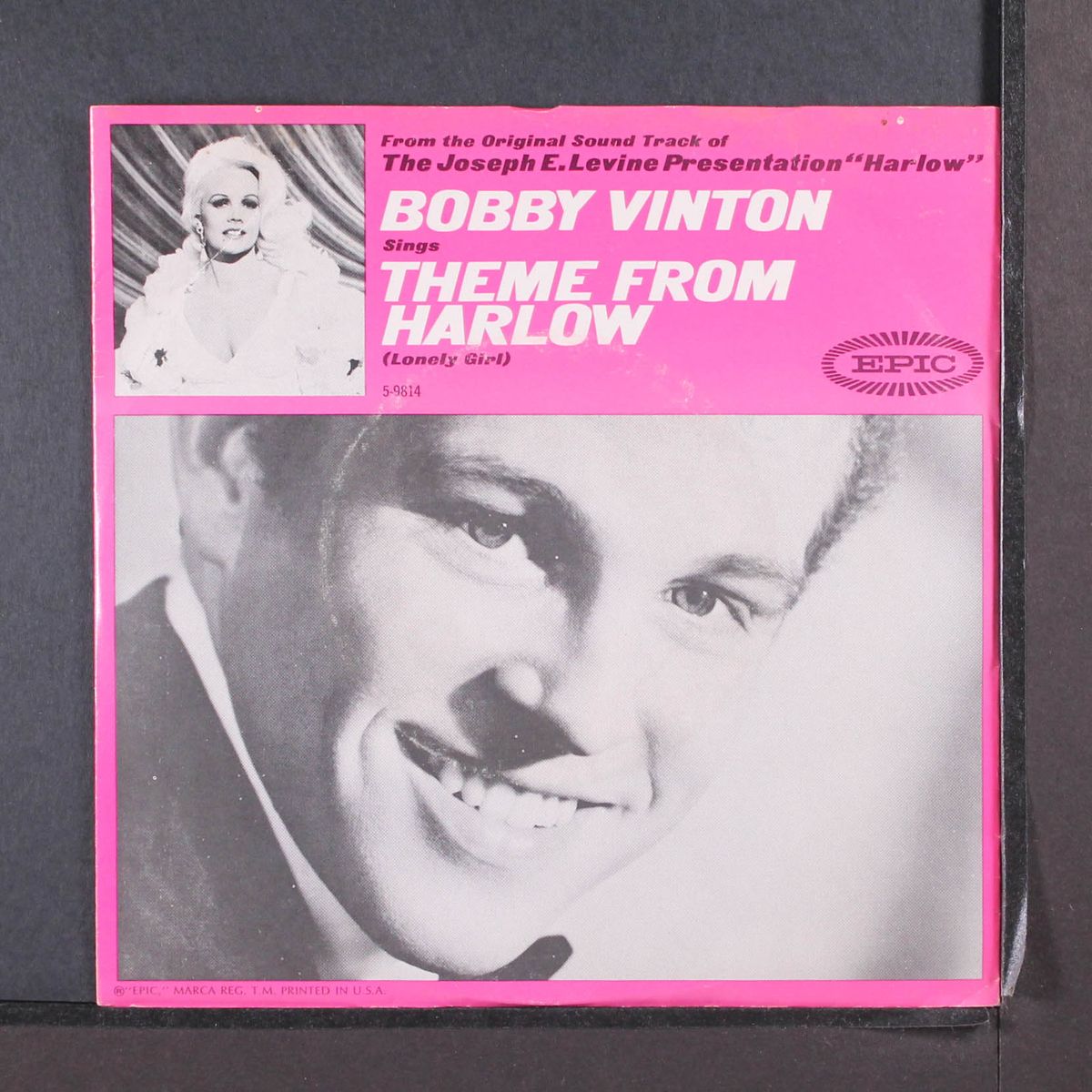 theme from harlow by BOBBY VINTON