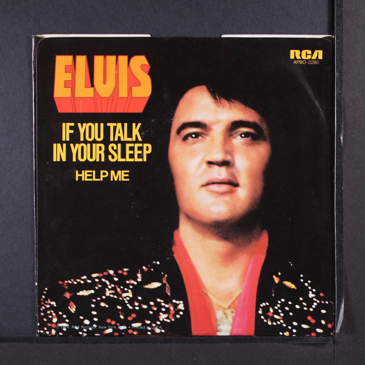 if you talk in your sleep / help me by ELVIS PRESLEY