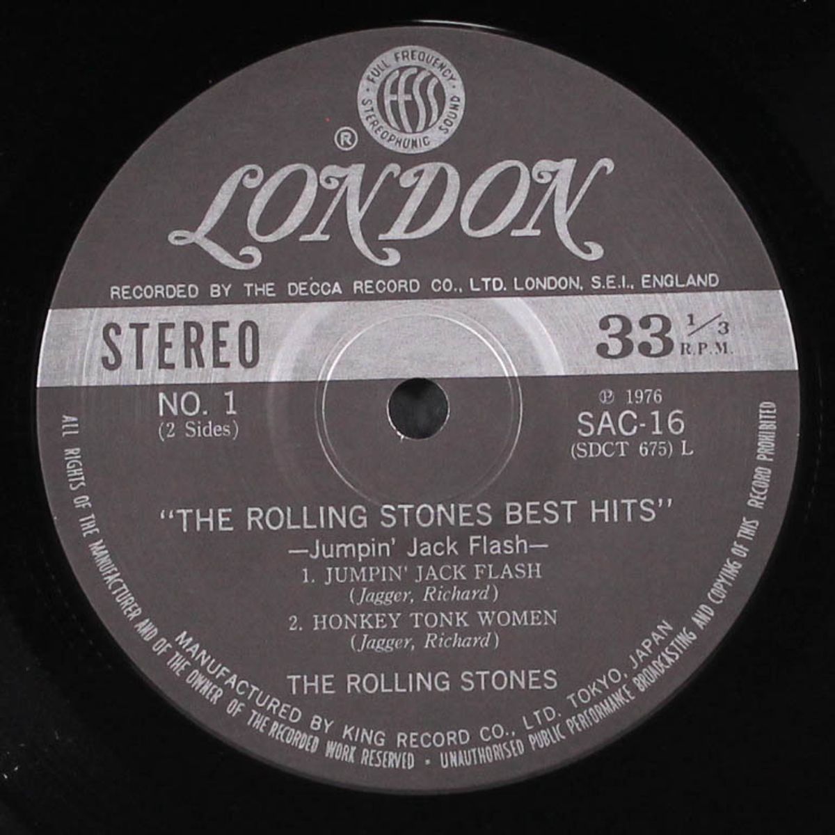 the rolling stones best hits - jumpin' jack flash by ROLLING STONES