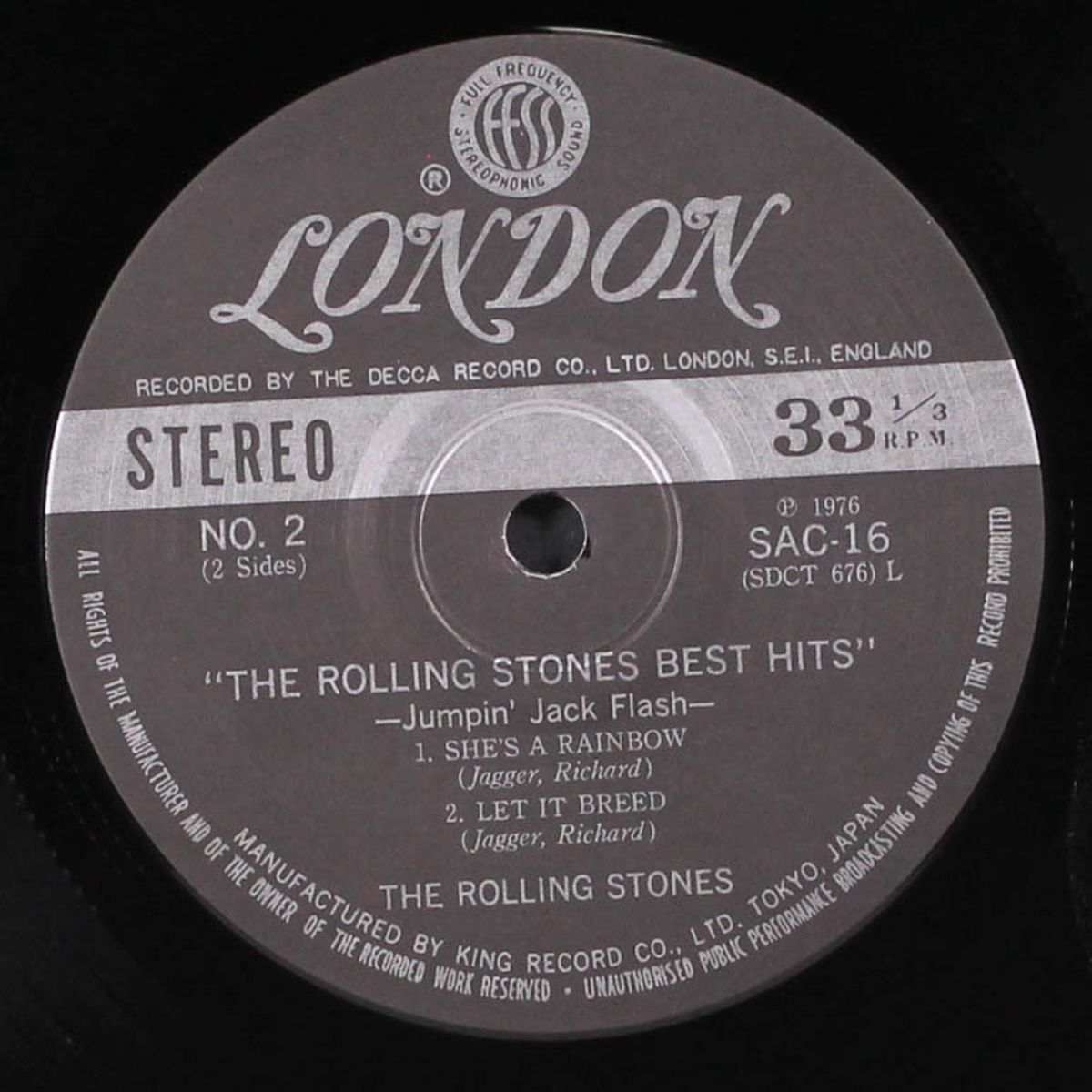 the rolling stones best hits - jumpin' jack flash by ROLLING STONES