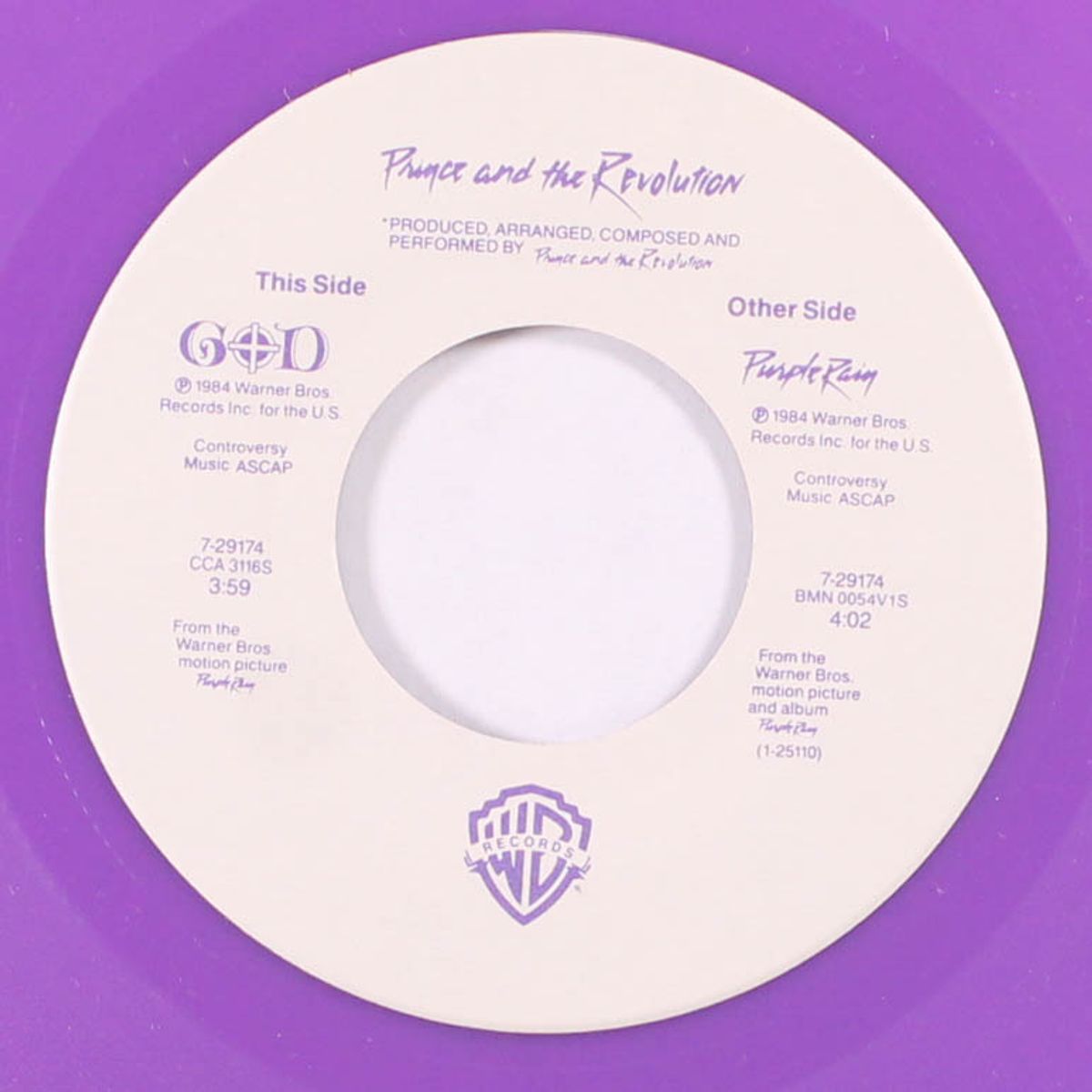 purple rain / god by PRINCE