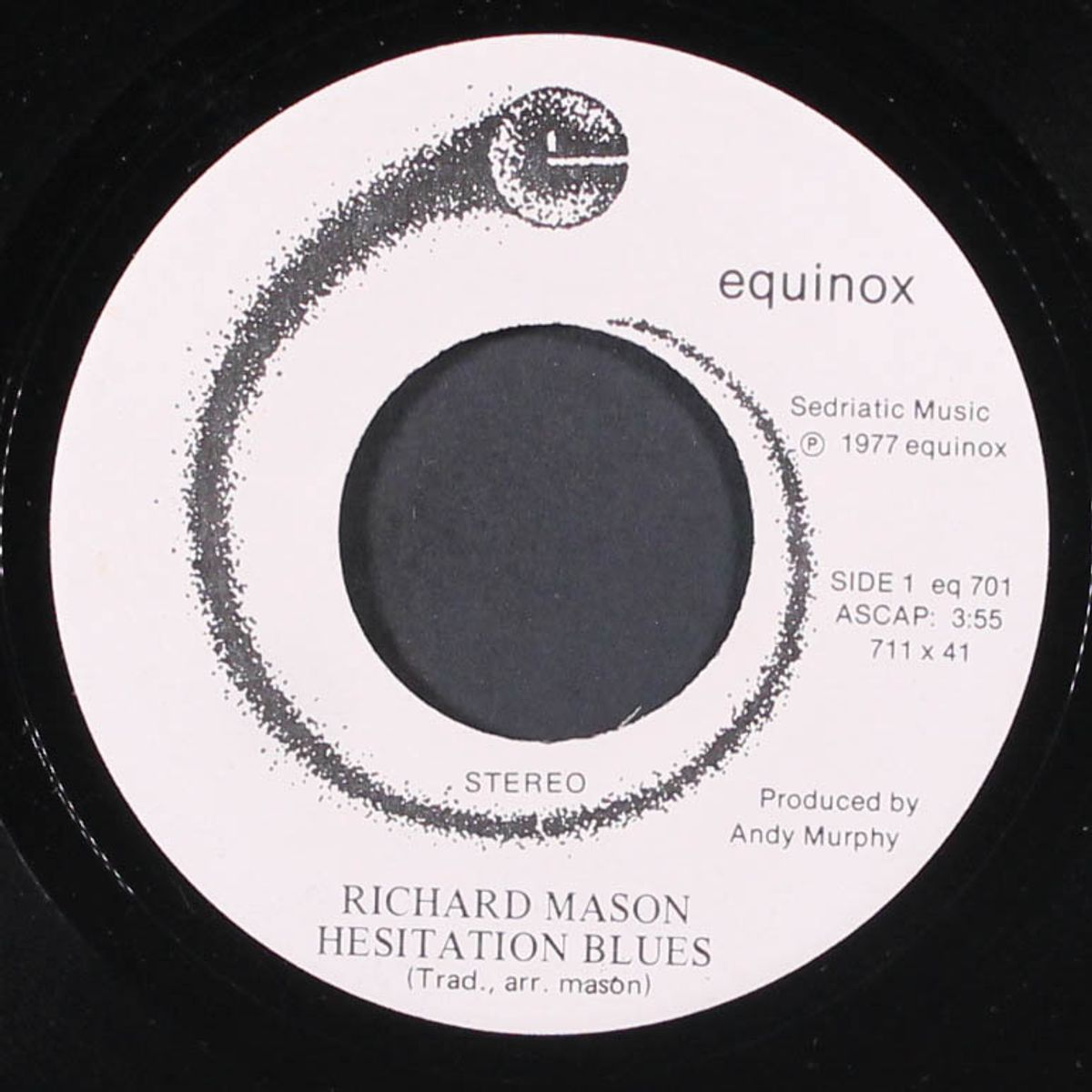hesitation blues / pilgrim's hill by RICHARD MASON