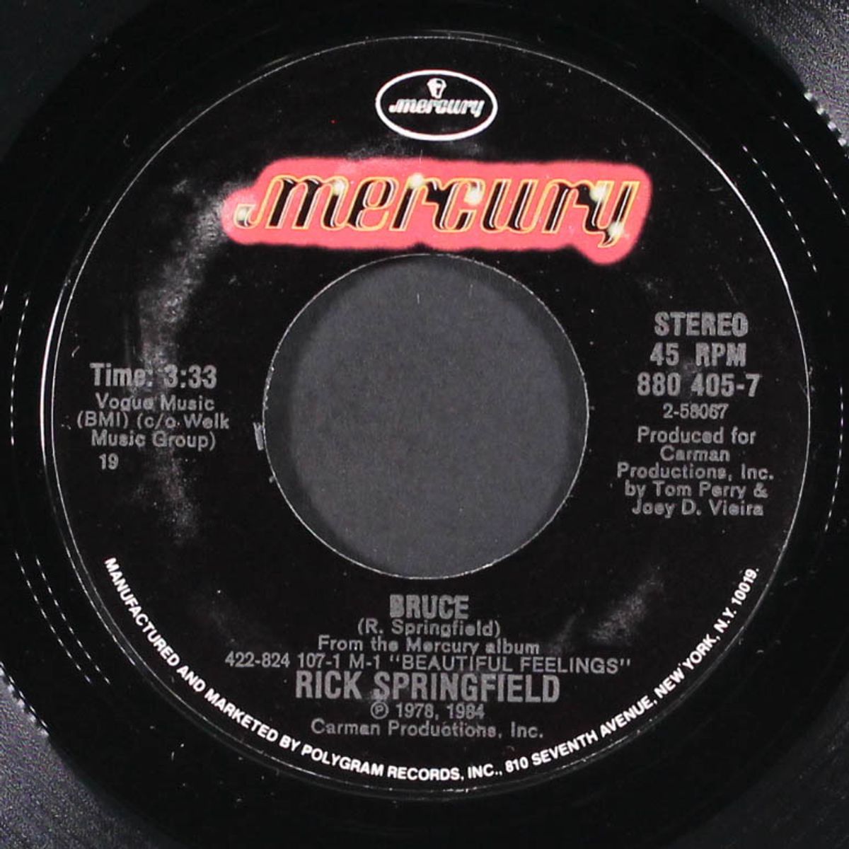 bruce / guenevere by RICK SPRINGFIELD