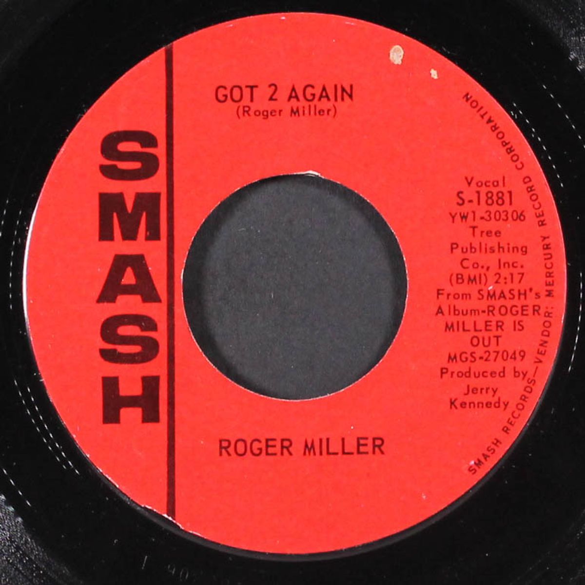 dang me / got 2 again by ROGER MILLER
