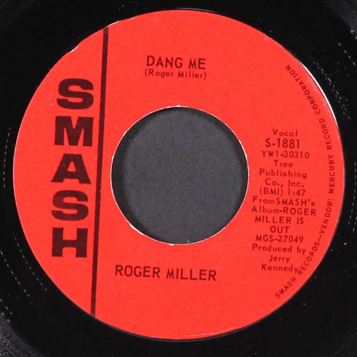 dang me / got 2 again by ROGER MILLER