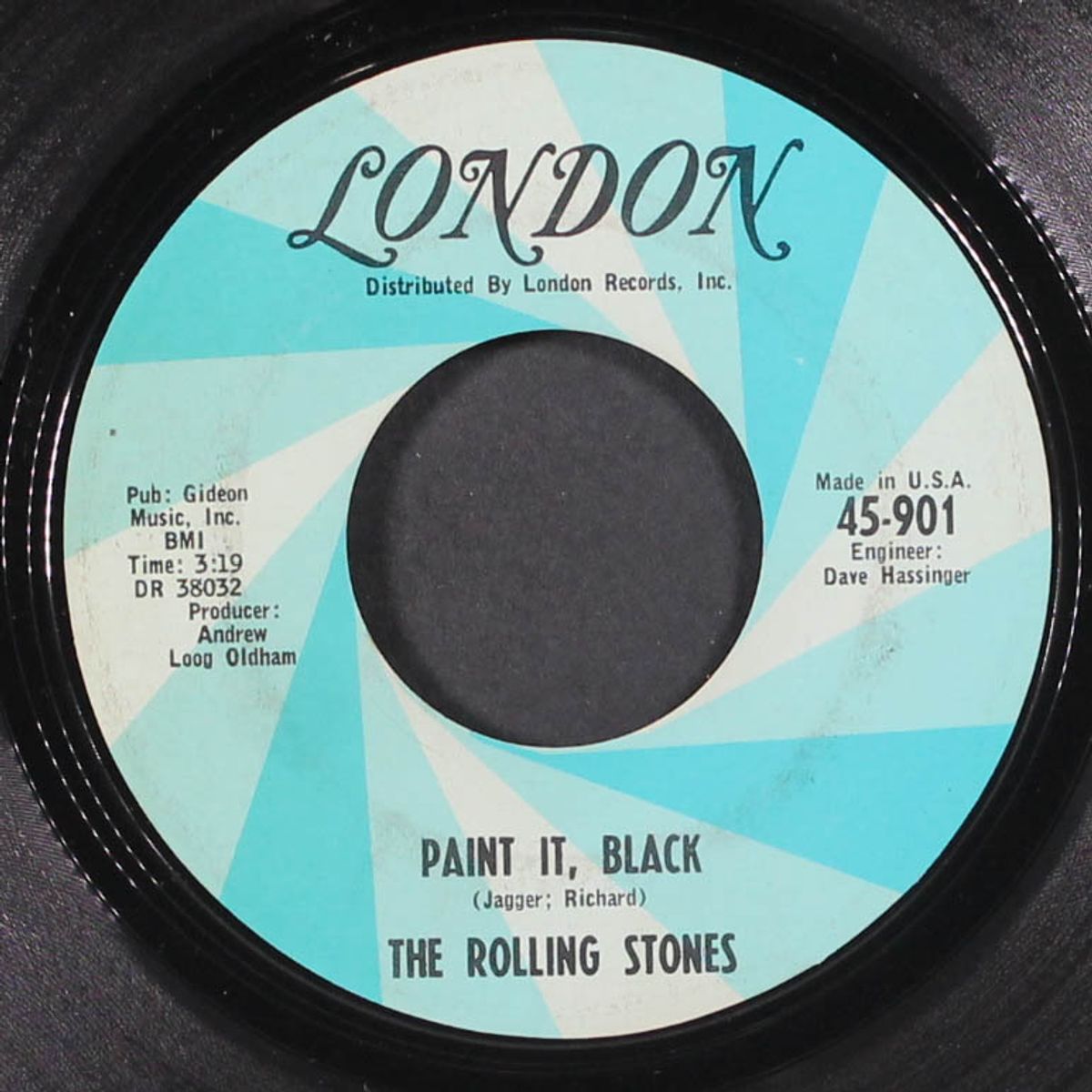 paint it, black / stupid girl by ROLLING STONES