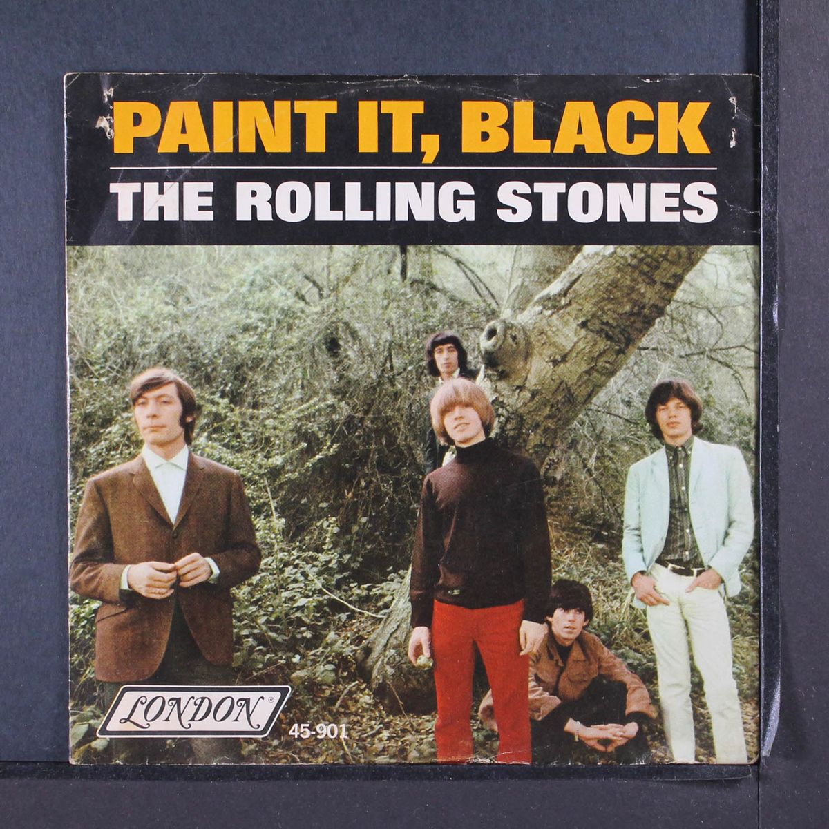 paint it, black / stupid girl by ROLLING STONES
