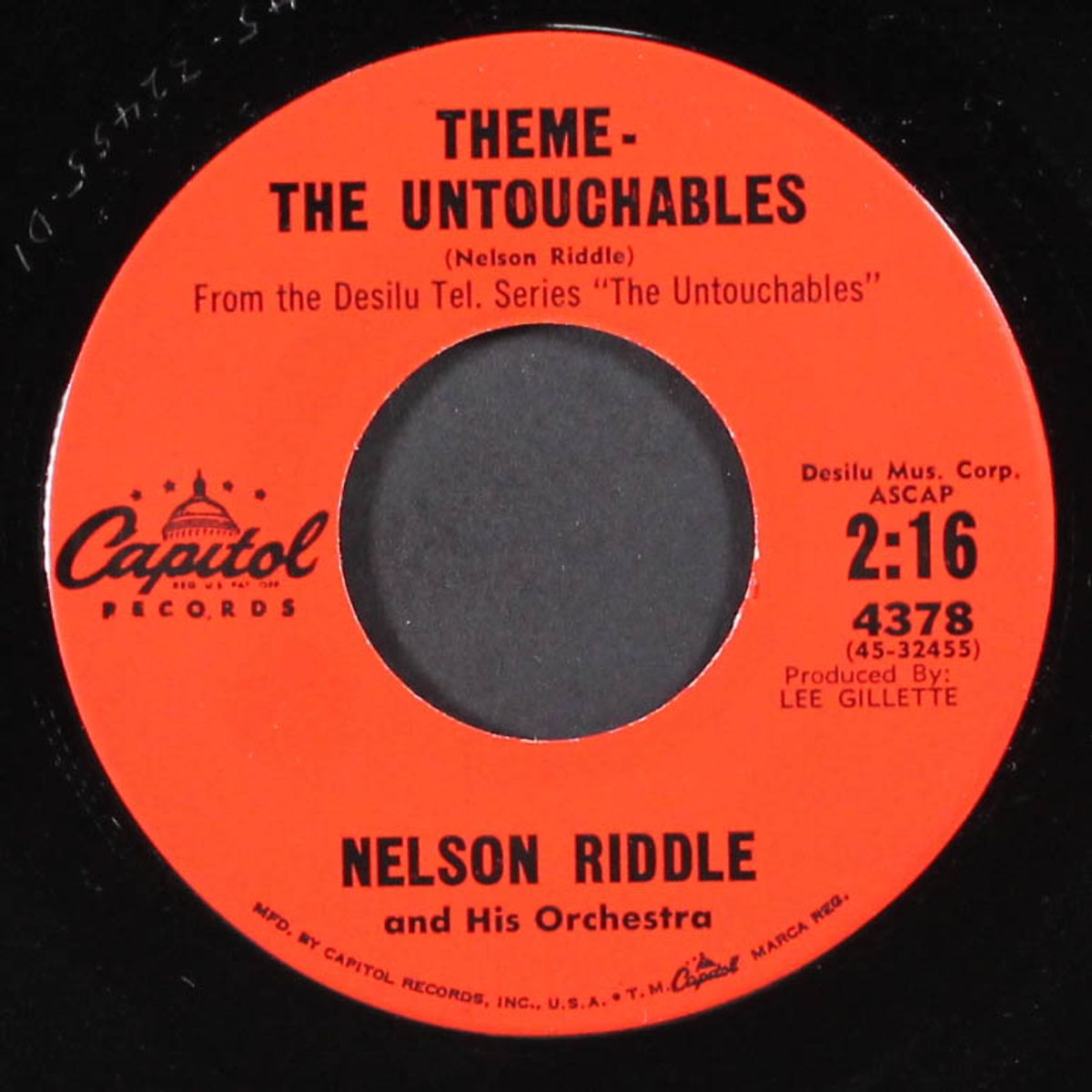 the untouchables by NELSON RIDDLE