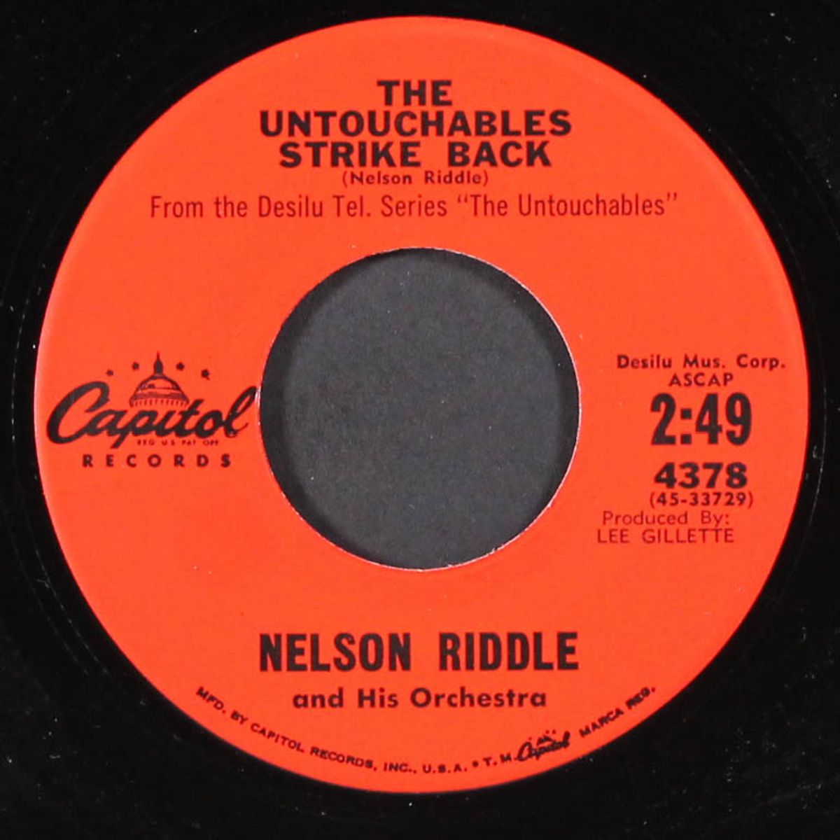 the untouchables by NELSON RIDDLE