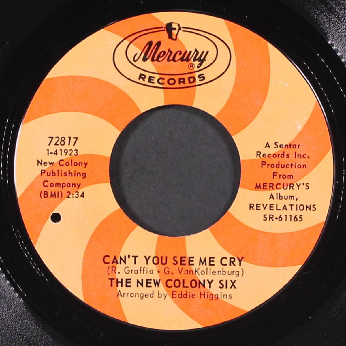 can't you see me cry by NEW COLONY SIX