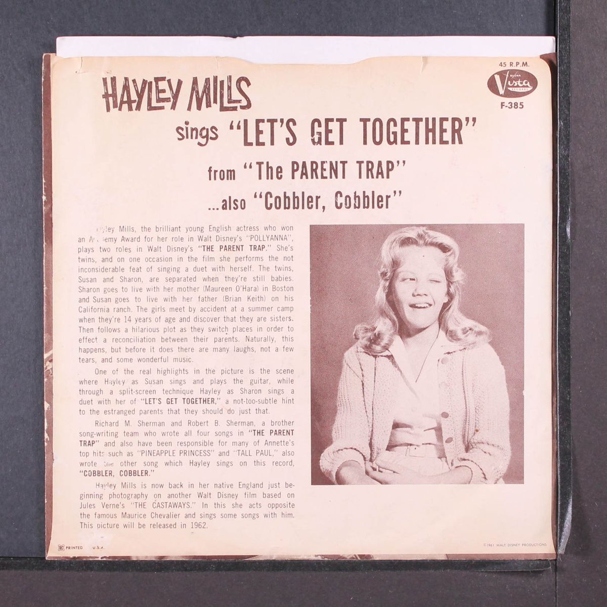 let's get together by HAYLEY MILLS