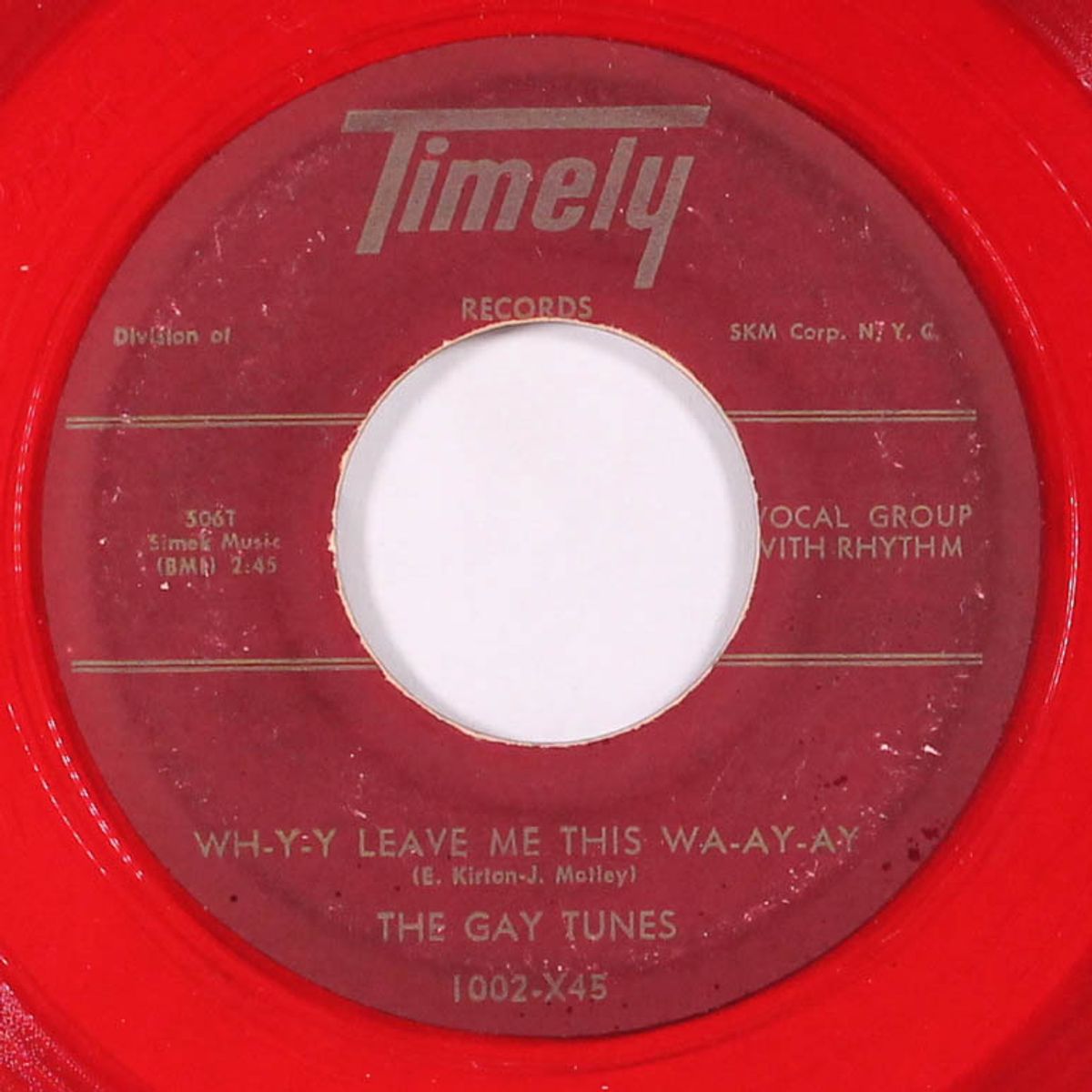 thrill of romance / wh-y-y leave me this wa-ay-ay by GAY TUNES
