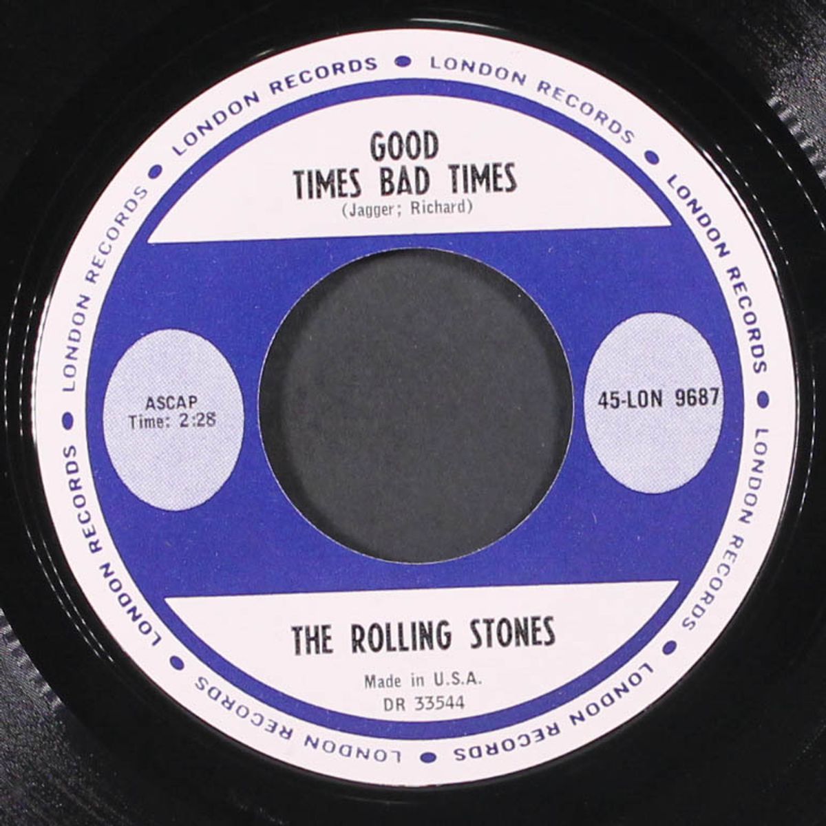 it's all over now / good times bad times by ROLLING STONES