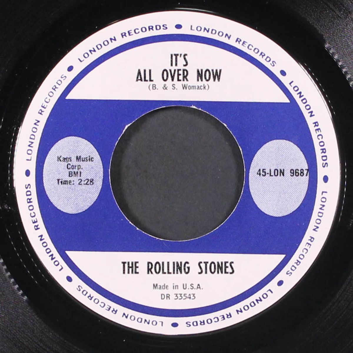 it's all over now / good times bad times by ROLLING STONES