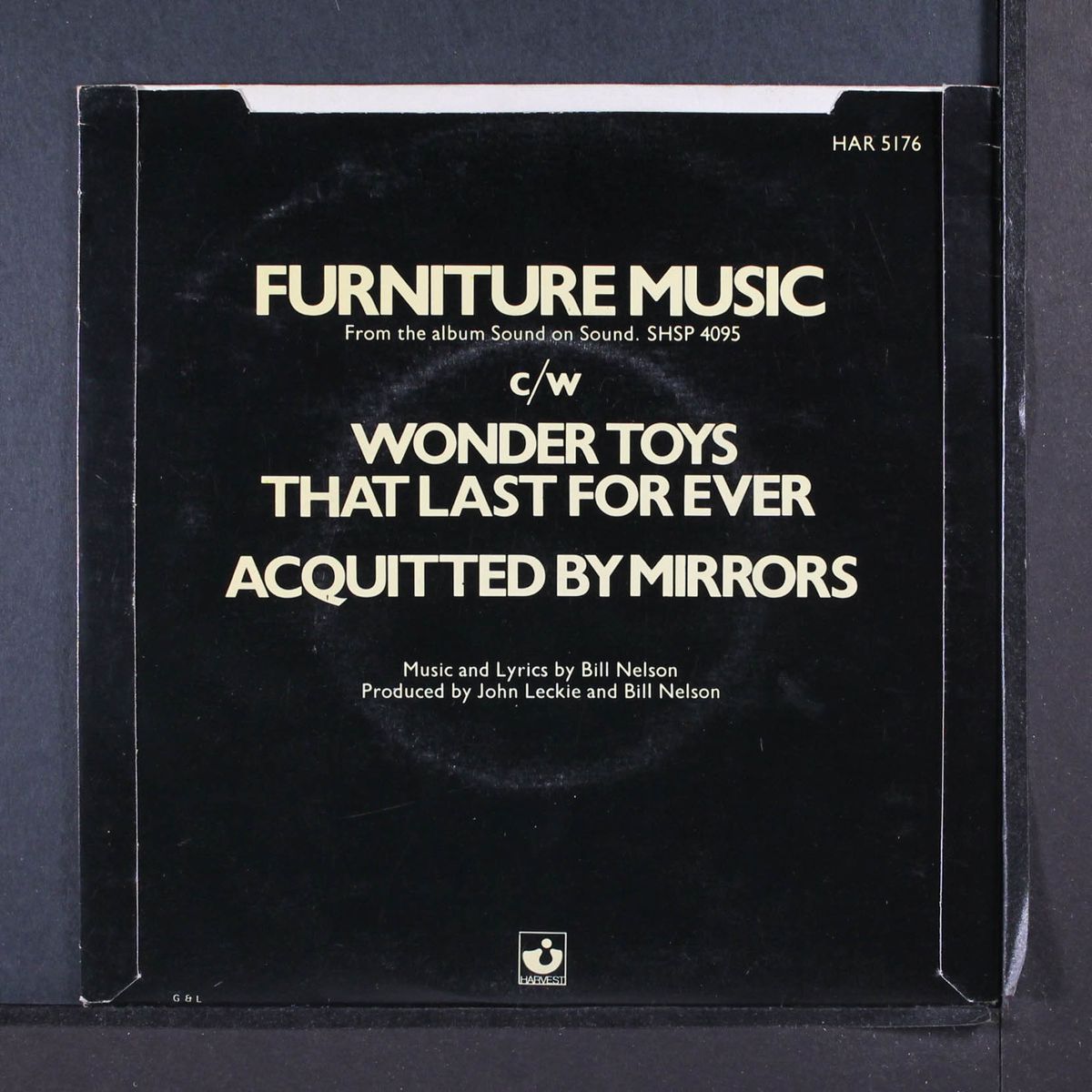 furniture music by BILL NELSON'S RED NOISE
