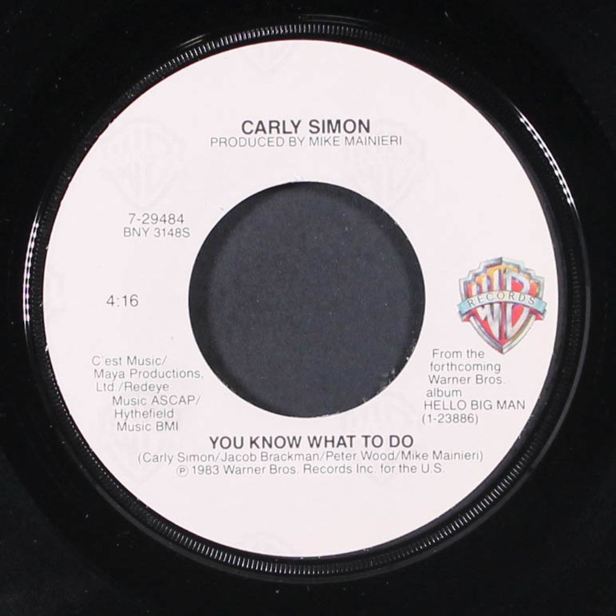 you know what to do by CARLY SIMON